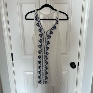 White Boho Dress